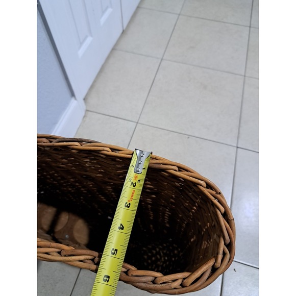 Rare WW2 German Army Wicker Artillery Basket Ammo Shell Carrier Holds 4 Shells - Picture 13 of 13